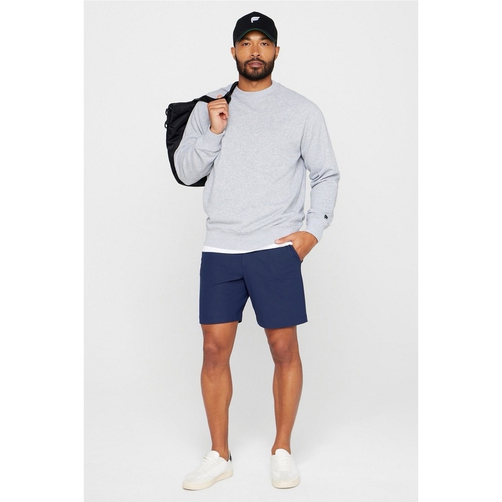 Fabletics The‎ Don Men's Shorts Size 34x8 Deep Navy Golf Casual Chino Stretch